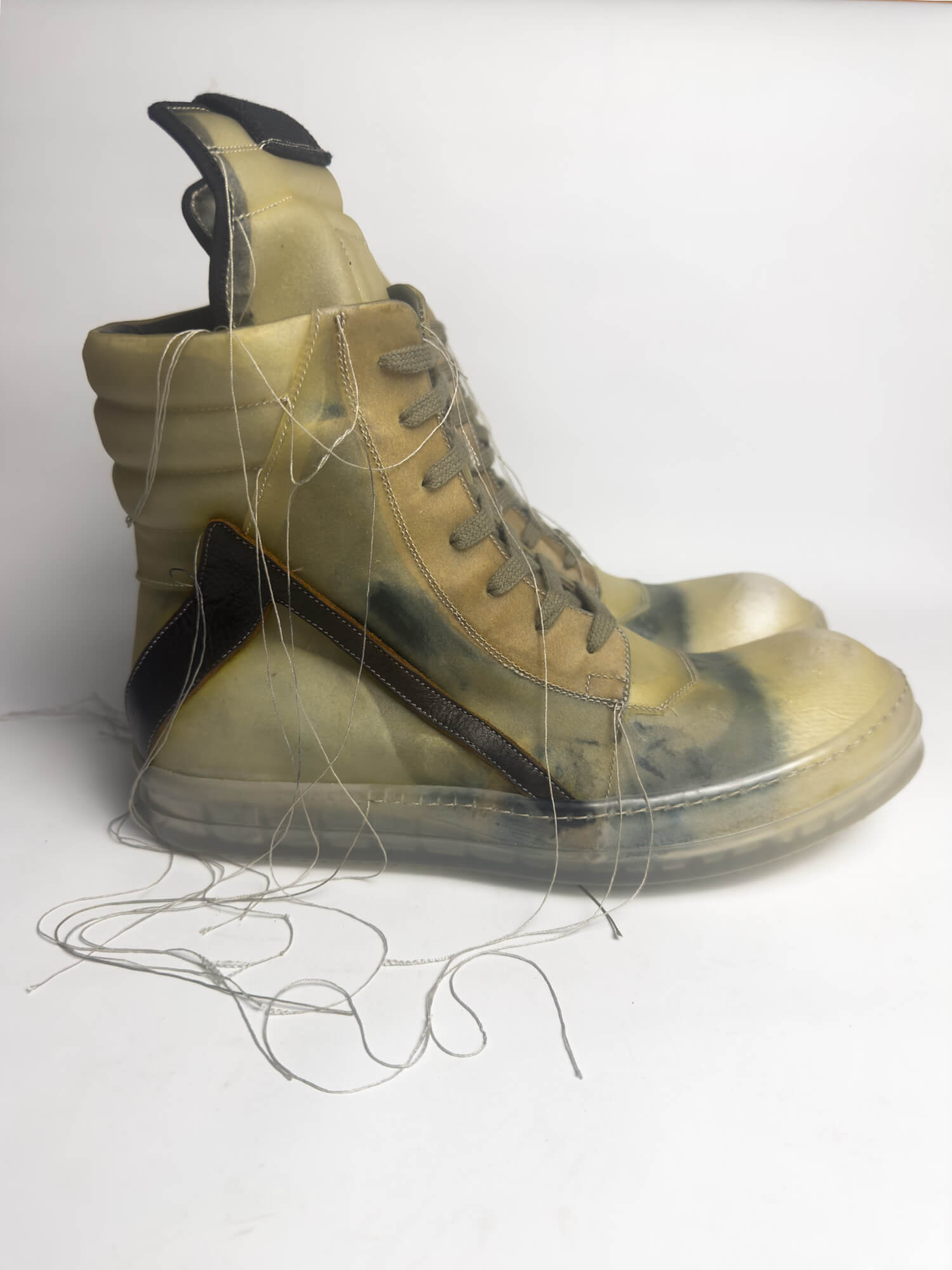 Rick Owens SS19 Babel 'Swamp' Geobasket | CLD Collective